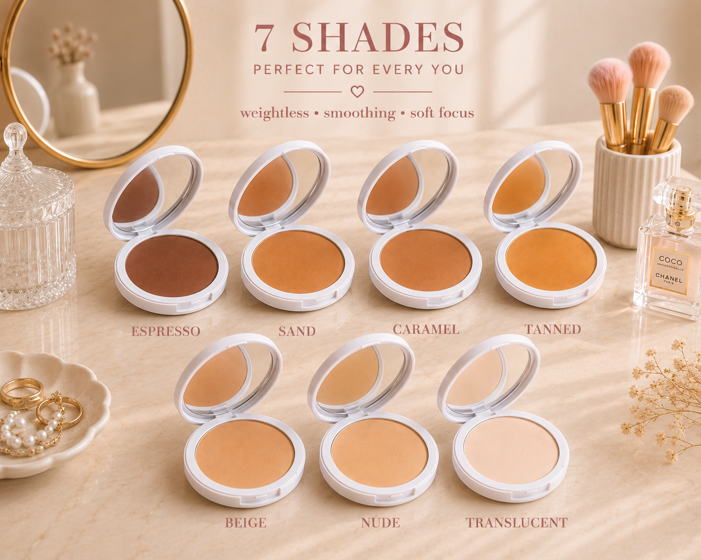 Halouw Compact Powders